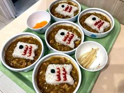 こいのぼりカレー